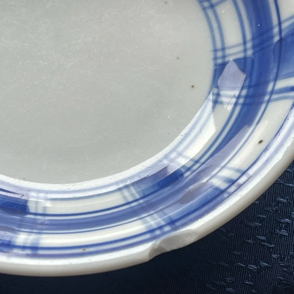 Set of 3 Plaid Williams Sonoma Bowls